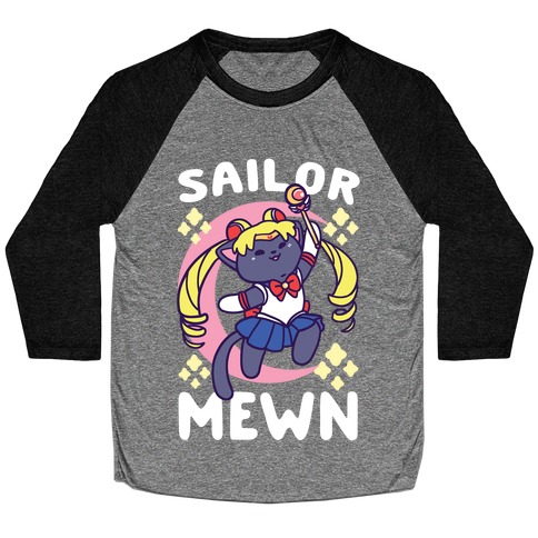 Sailor Mewn  Baseball Tee