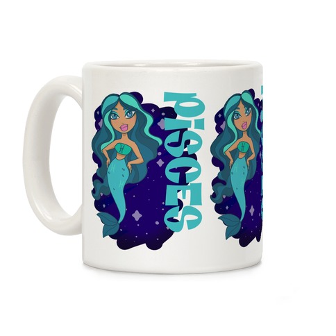 Zodiac Dollz: Pisces Coffee Mug