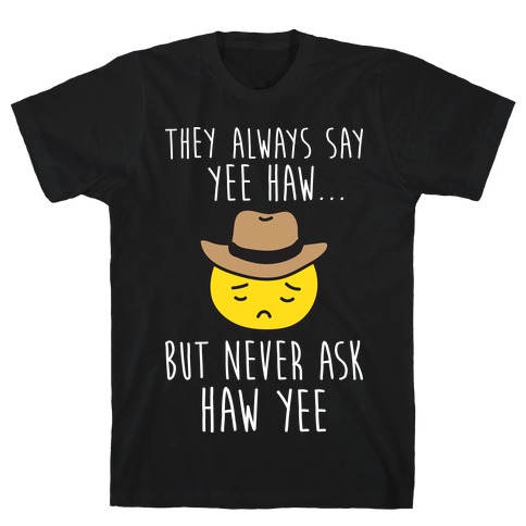 Sad Cowboy Emoji T-Shirt