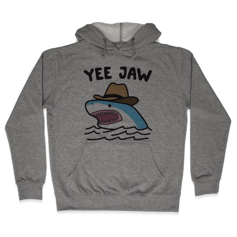 Yee Jaw Cowboy Shark Hooded Sweatshirt