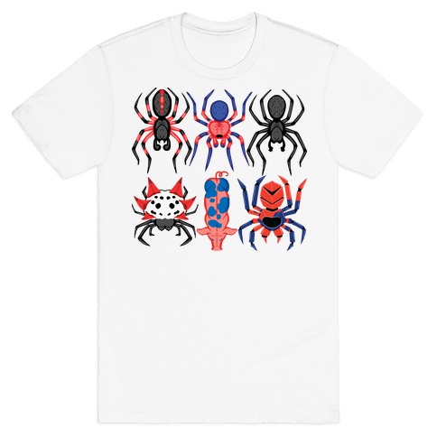 Into the Spiderverse Pattern T-Shirt
