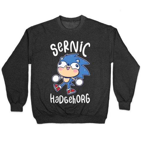 Derpy Sonic Sernic Hadgehorg Pullover