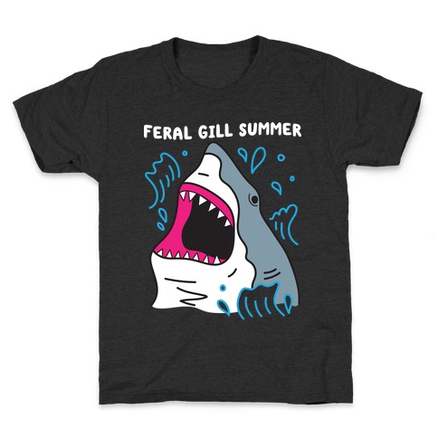 Feral Gill Summer Shark Kids T-Shirt