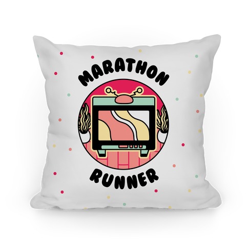 (TV) Marathon Runner  Pillow