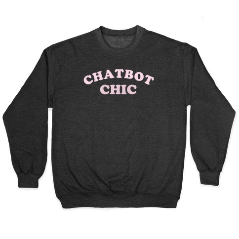 Chatbot Chic Pullover
