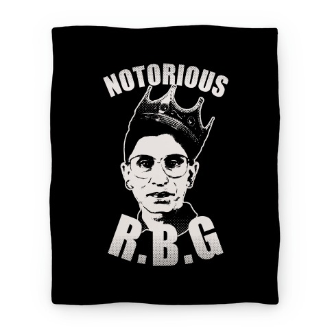 Notorious RBG (Ruth Bader Ginsburg) Blanket