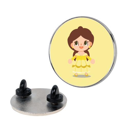 Princess Crossing Belle Parody Ball Gown Pin