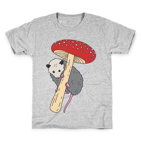 Opossum Mushroom Kids T-Shirt
