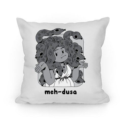 MEH-dusa Pillow