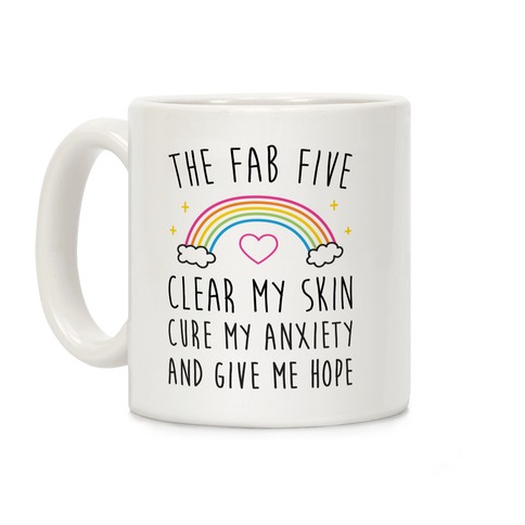 The Fab Five Cure Me Coffee Mug
