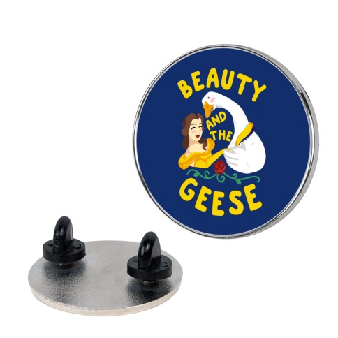 Beauty and the Geese Pin