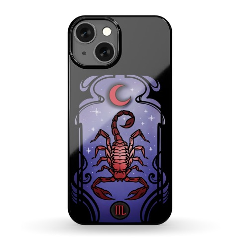 Scorpio Art Nouveau Phone Case