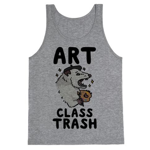 Art Class Trash Opossum Tank Top