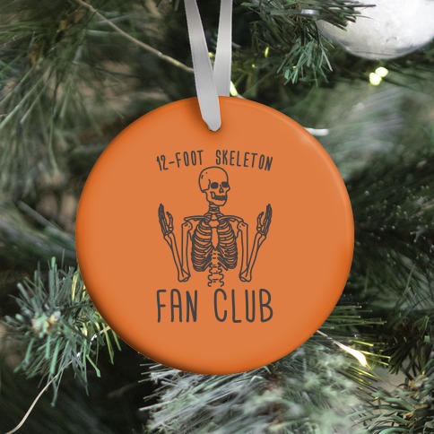 12-Foot Skeleton Fan Club Ornament