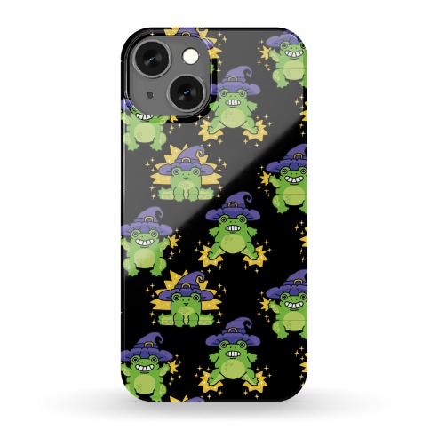 Magical Frog Witch Pattern Phone Case