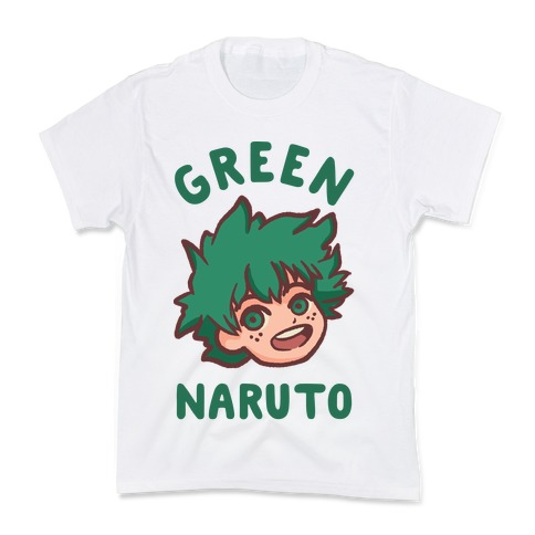 Green Naruto Kids T-Shirt