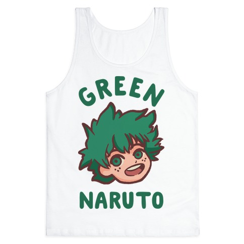 Green Naruto Tank Top