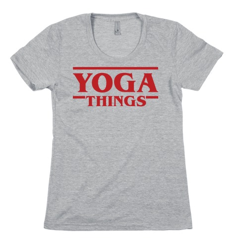 Yoga Things Womens T-Shirt