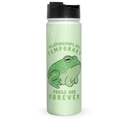 Frogs Are Forever Travel Mug