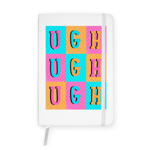 Ugh Pop Art Style Notebook