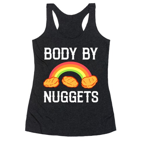 Body By Nuggets Racerback Tank Top