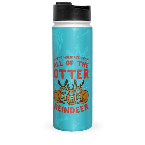 All of The Otter Reindeer Travel Mug