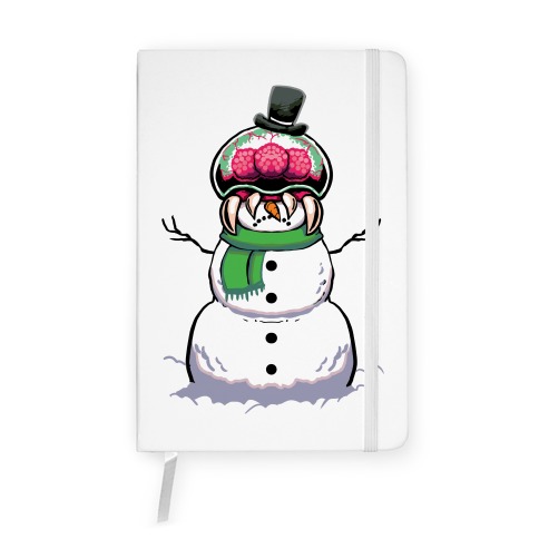 Metroid Snowman Notebook