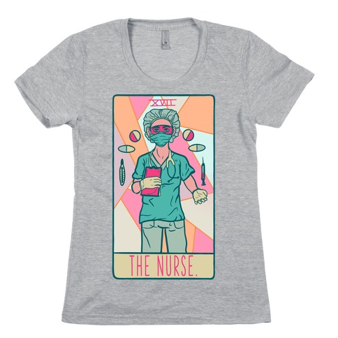 The Nurse Tarot Womens T-Shirt