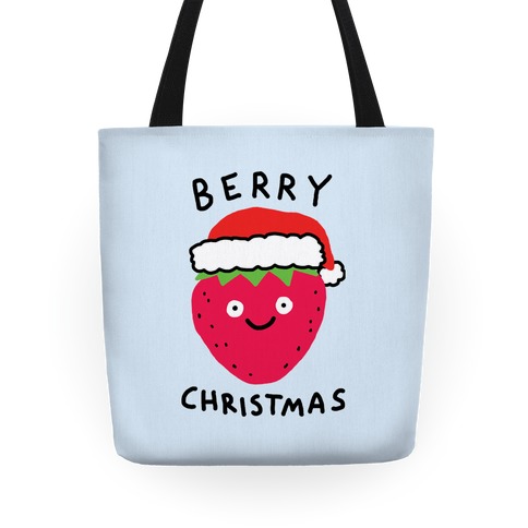 Berry Christmas Tote
