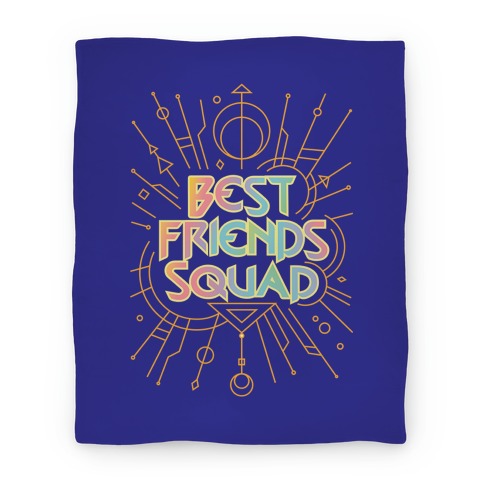 Best Friends Squad Blanket