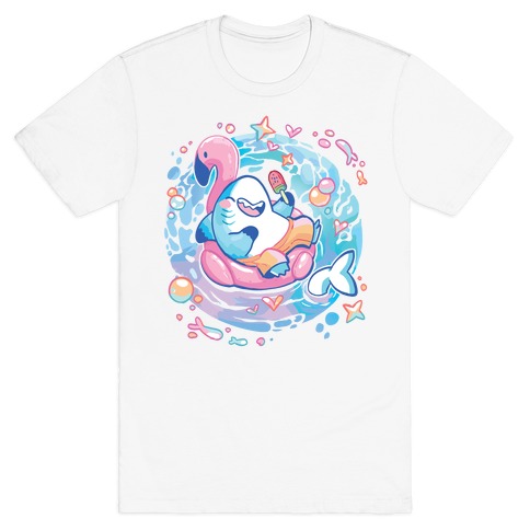 Kawaii Summer Shark T-Shirt