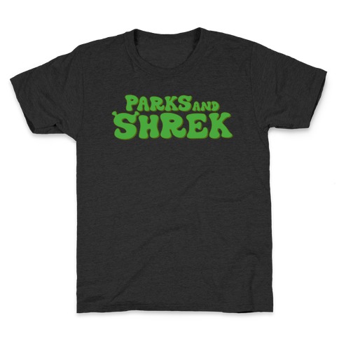 Parks and Shrek Parody Kids T-Shirt