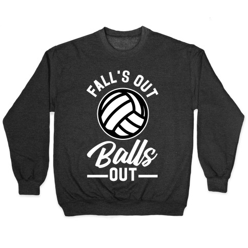 volleyball crewneck sweatshirt