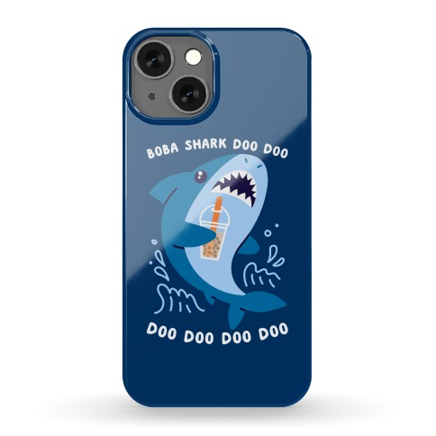 Boba Shark Phone Case