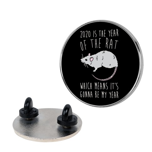 2020 Is The Year of The Rat Pin