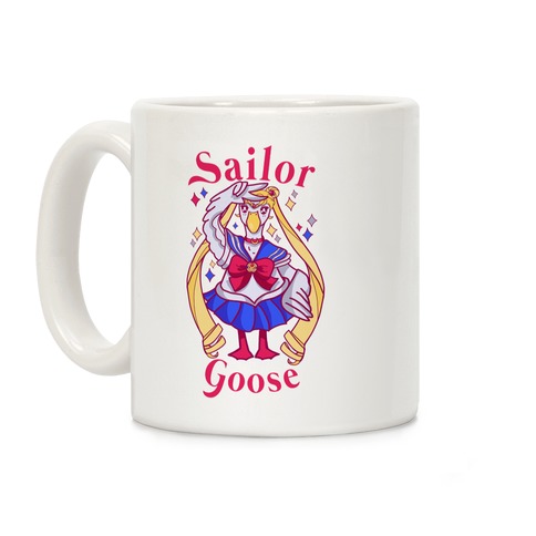 Sailor Goose White Coffee Mug