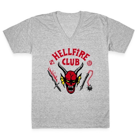 Hellfire D&D Club V-Neck Tee Shirt