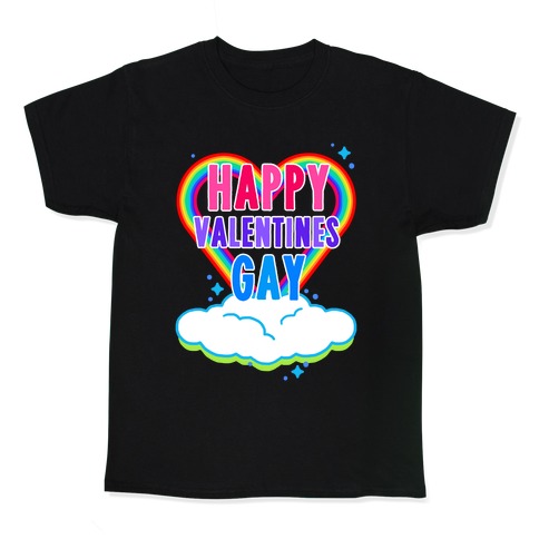 Happy Valentines Gay Kids T-Shirt