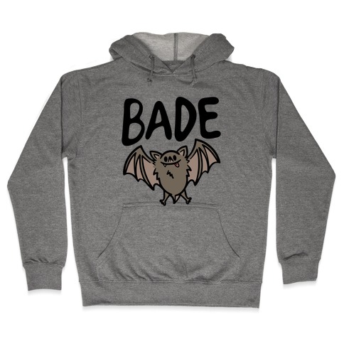 Bade Derpy Bat Parody Hooded Sweatshirt