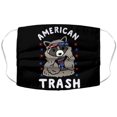 American Trash Accordion Face Mask