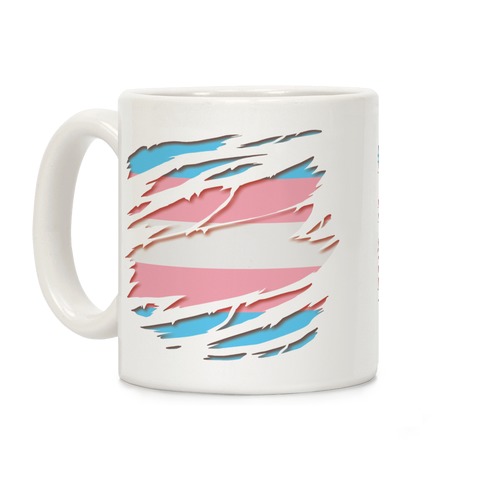 Ripped Shirt: Trans Pride Coffee Mug