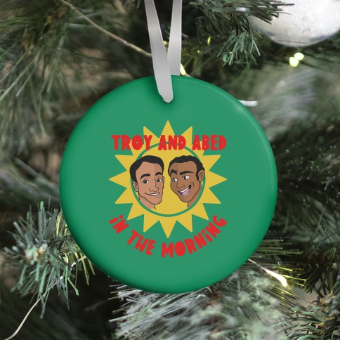 Troy and Abed in the Morning Ornament