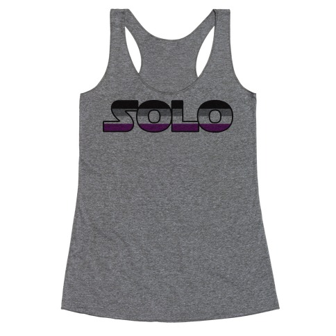 Solo (Asexual) Racerback Tank Top