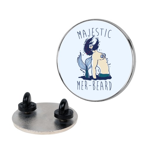 Majestic Mer-beard Pin