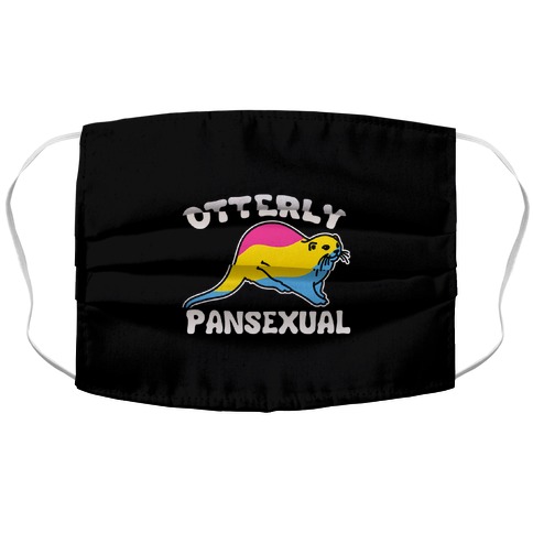 Otterly Pansexual Accordion Face Mask