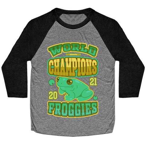 World Champions Froggies Baseball Tee