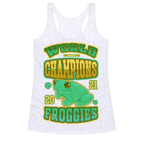 World Champions Froggies Racerback Tank Top