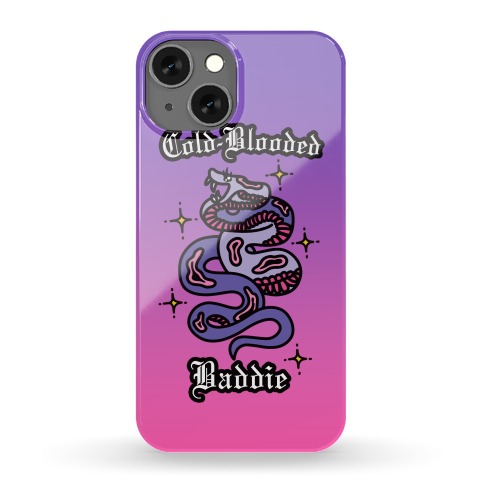 Cold-Blooded Baddie (Snake) Phone Case