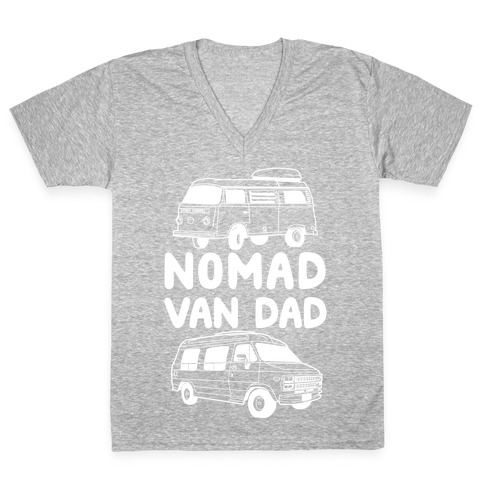 Nomad Van Dad V-Neck Tee Shirt