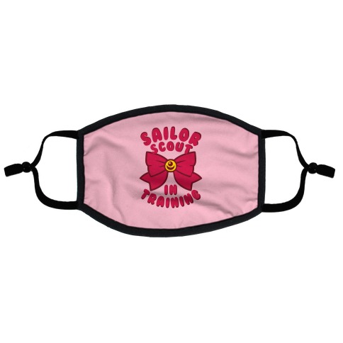 Sailor Scout In Training Flat Face Mask